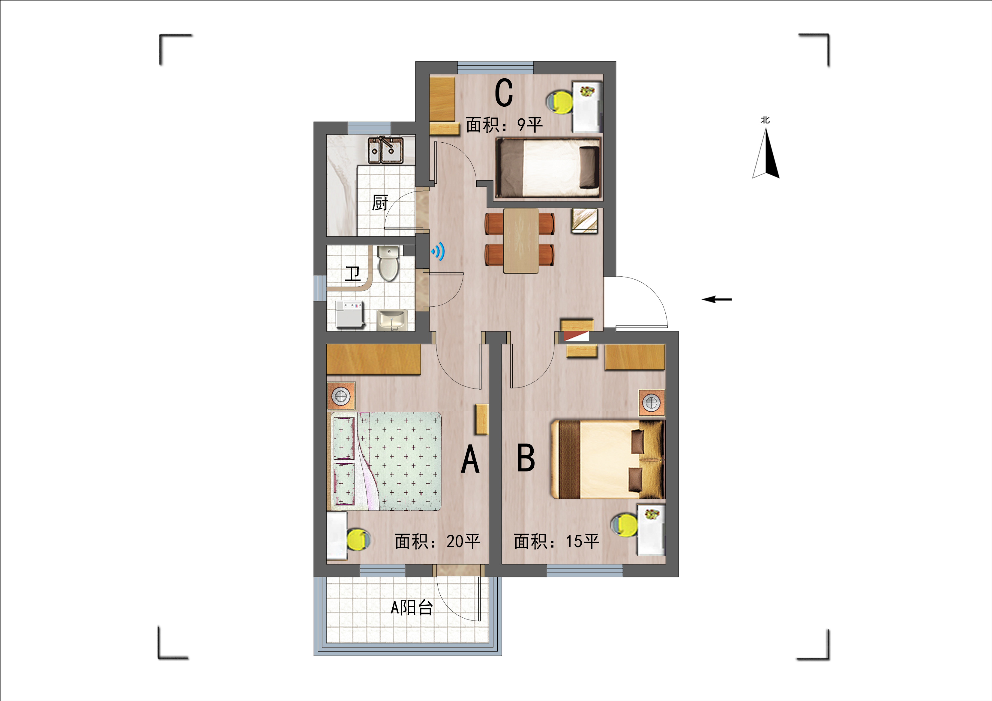 公寓户型图